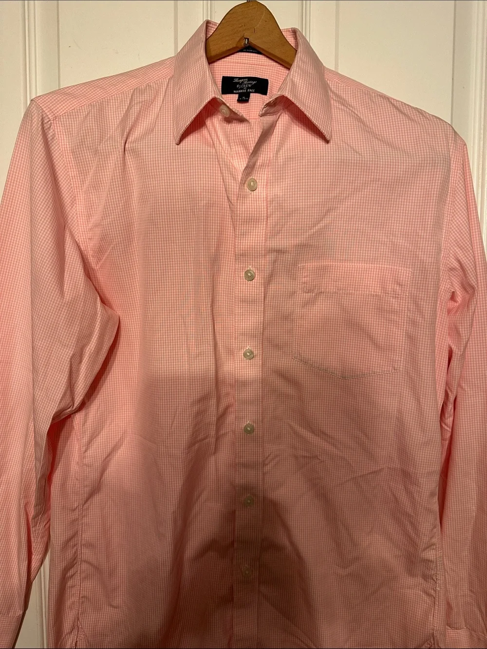 J. Crew Light Pink Men’s Button-Down Dress Shirt